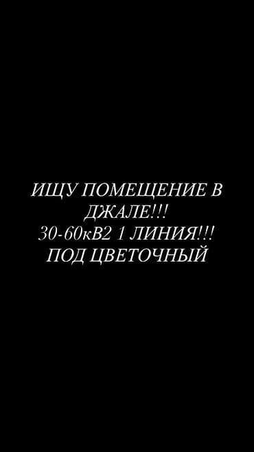 аренда маркет: Ищу помещение в Джале под цветочный магазин. Требования: - Площадь — 1