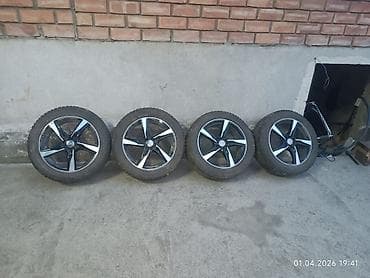 резиновые шнурки: Колеса в сборе 225 / 50 / R 17, Зимняя шипованная, Комплект, Легковые, Литые — 7