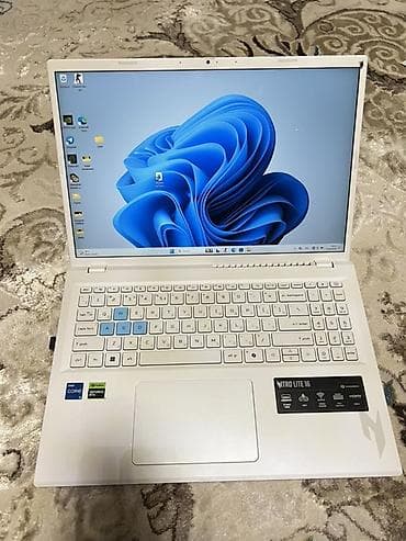 Техника жана электроника: Acer Nitro Lite 16 (модель NL16-71G), цвет белый Ключевые — 7