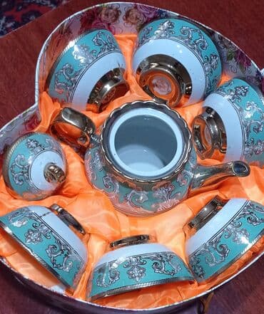 сервиз ссср: Красивый подарочный набор в красивой упаковке. Чайный сервиз из — 6