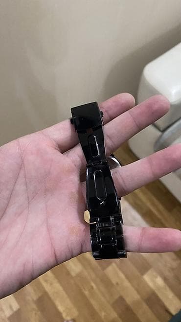 Часы Omega Seamaster (кварцевые/автомат не указан) с черным