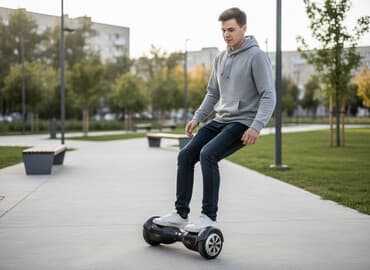 Гироскутер с надувными колесами (ориентир по фото). Корпус с