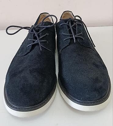 замшевые мужские ботинки: Мужские туфли, 43, Новый, цвет - Черный, Самовывоз — 3