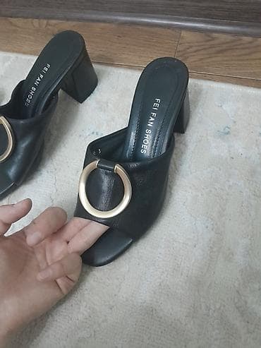 Женские мюли FEI FAN SHOES купила за 5500руб. 2раза одевала отдам за