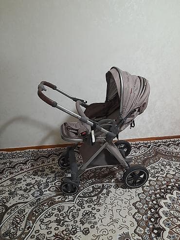 детские коляски anex sport: Коляска, Другой бренд, цвет - Коричневый, Б/у, Самовывоз — 2