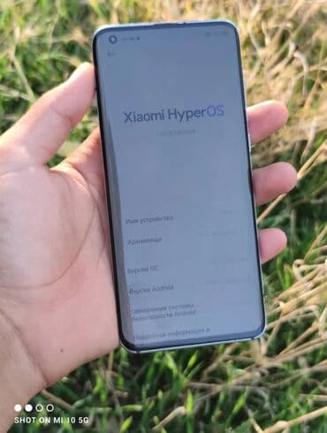 симкарты мегаком: Xiaomi, Mi 10 5G, Колдонулган, 128 ГБ, түсү - Көк, 1 SIM — 3