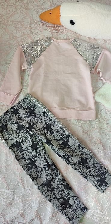 офисная одежда: Комплект, цвет - Розовый, Б/у — 2