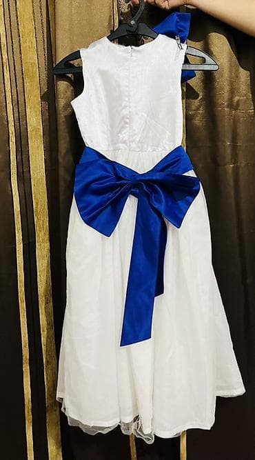 дордой вещи: Детское платье, цвет - Белый — 3