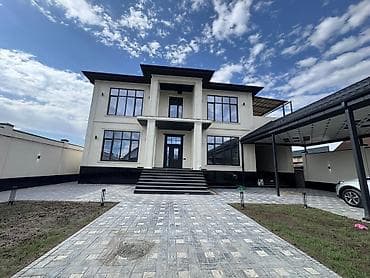 Недвижимость: ПРОДАЕТСЯ НОВЫЙ ДОМ 🔥 📍 Ак-Ордо 🏡 Характеристики дома: • Участок — 5 — 1