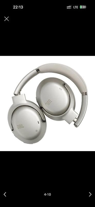 Настольные ПК и комплектующие: Беспроводные накладные наушники, JBL, Новый — 4