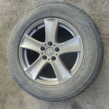 Колеса в сборе R 18, Б/у, Комплект, Литые, отверстий - 5 at lalafo.kg Колеса в сборе R 18, Б/у, Комплект, Литые, отверстий - 5