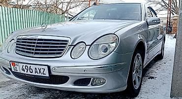Унаа сатуу: Mercedes-Benz E-Class: 2002 г., 2.7 л, Автомат, Дизель, Седан — 2