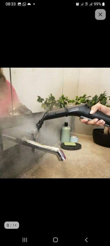 razer v3: Пароочиститель Karcher, Паровая швабра Новый — 4