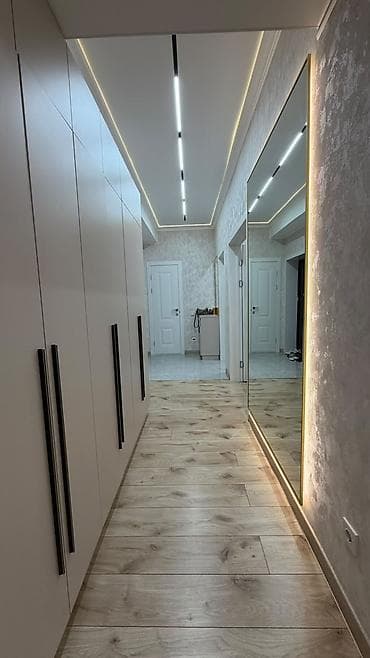 70: 2 комнаты, 70 м², Асанбай мкр Элитка, 3 этаж, Евроремонт — 4