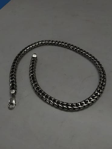 Жеке буюмдар: Чынжыр, Үлгүсү 925, Унисекс, Жаңы — 4