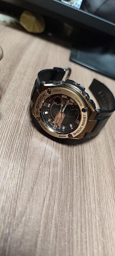 Спорттук сааттар: Спорттук сааттар саат, Casio (G-Shock), Таймер жана секунда өлчөгүч, Суу өткөрбөөчү, Эркектердики, Колдонулган — 1