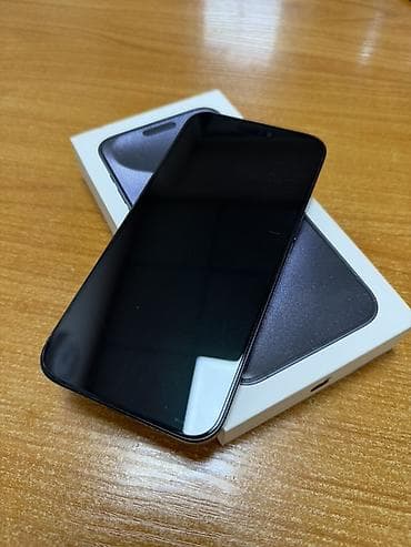 macbook 2008: IPhone 15 Pro, Б/у, 512 ГБ, Blue Titanium, Коробка, 84 % — 3