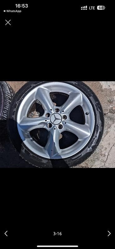 lexus r18: Колеса в сборе 225 / 45 / R 17, Лето, Б/у, Комплект, Легковые, отверстий - 5 — 2