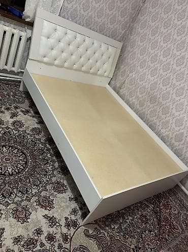 мебель кредит: Двуспальная кровать, С матрасом, длина - 200 см — 3