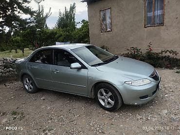 Mazda 6: 2003 г., 2 л, Кол менен иштөөчү, Бензин, Седан — 2