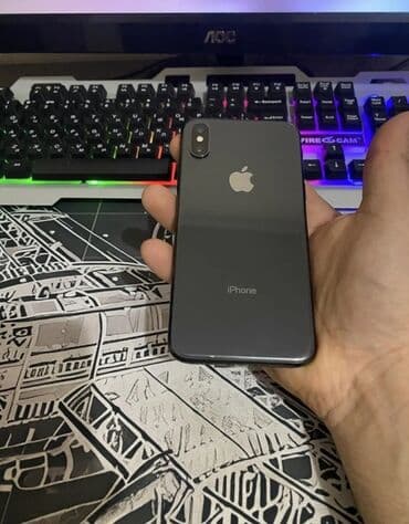 наушники apple проводные: IPhone Xs, Б/у, 256 ГБ, Серебристый, Зарядное устройство, Защитное стекло, Чехол, 77 % — 3