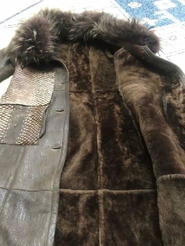 дубленка короткая: Продаю дублёнку Турция, размер 40-42, натуралка, в хорошем состоянии — 2