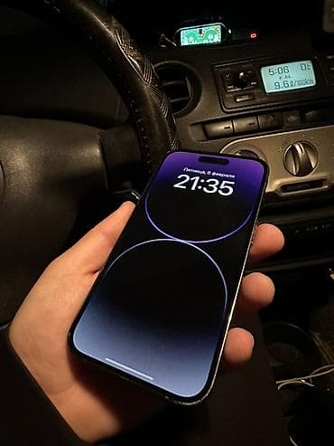 mac studio: IPhone 14 Pro, Б/у, 128 ГБ, Space Gray, 80 % — 2