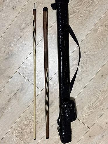 Бильярдный кий разборный + тубус - Двухсоставной кий для русского