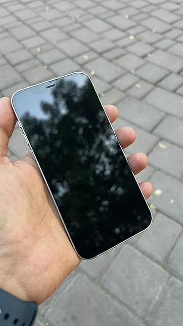 iphone 14 pri: IPhone 12 Pro, Б/у, 256 ГБ, Белый, Чехол, 70 % — 2