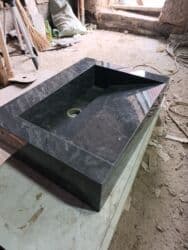 стол офисный: Ванна үчүн тумба, Раковина менен, Башка материал, түсү - Саргыч боз — 4