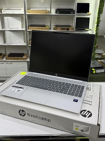 Ноутбук, HP, 16 ГБ ОЗУ, Intel Core i7, 16 ", Новый, Для работы, учебы, память SSD