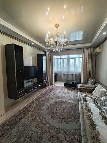 Квартиры: 3 комнаты, 67 м², Асанбай мкр 106 серия, 6 этаж, Косметический ремонт — 1