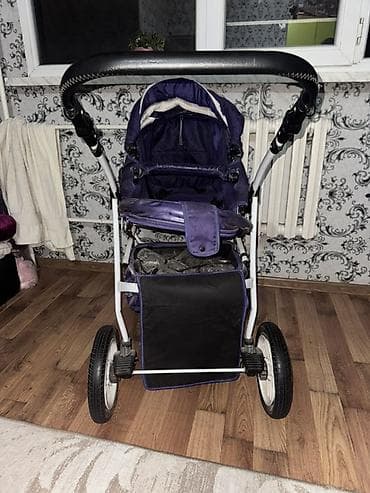электрическая коляска: Коляска, Другой бренд, цвет - Фиолетовый, Б/у — 2