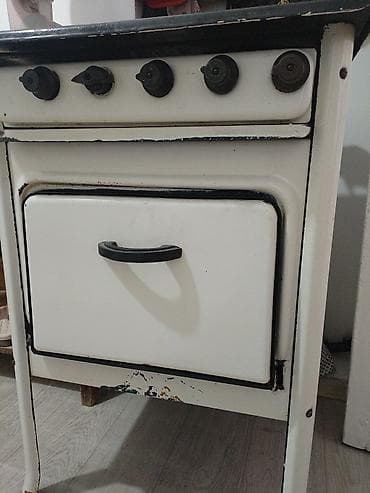 fre fire: Газовая плита с духовкой, отдельно стоящая. Классическая компактная — 3