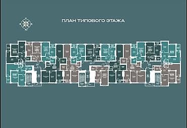псо от собственника: 2 комнаты, 70 м², Элитка, 10 этаж, Готовая ПСО (под самоотделку) — 9