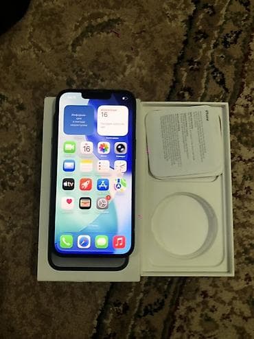 iphone 11 max: IPhone 14, Б/у, 128 ГБ, Midnight, Коробка, 83 % — 2