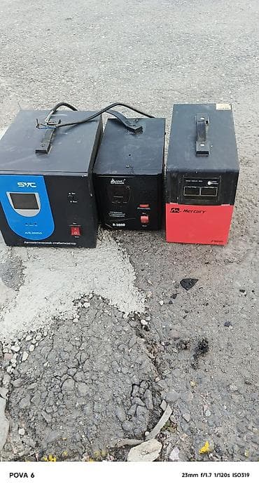 стабелизатор: Стабилизатор напряжения, Релейные, SVC — 1