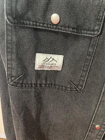 osiris d3: Джинсовая рубашка-овершот (M) - Цвет: графитовый/вываренный чёрный - — 2