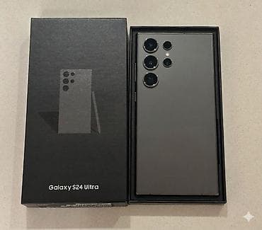 s24 fe: Samsung Galaxy S24 Ultra, Б/у, 512 ГБ, цвет - Серый, 2 SIM — 1