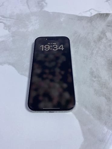 iphone s5: IPhone 16 Pro, Б/у, 256 ГБ, Белый, Чехол, 91 % — 1