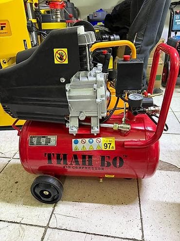 компрессор для шины: Компрессор Для покраски, Электрический, Поршневой, Новый — 1