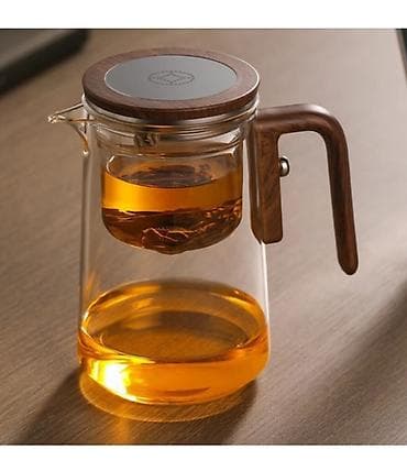 стеклянные заварочные чайники: Стеклянный чайник заварочный, 800 мл - Объем: 800 мл — удобно для 3–5 — 2