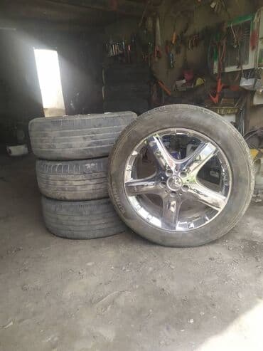 купить диски на авто в бишкеке: Литые Диски R 19 Mercedes-Benz, Комплект, отверстий - 5, Б/у — 2