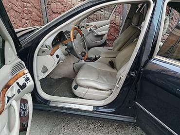 01: Mercedes-Benz S-Class: 2001 г., 3.2 л, Автомат, Бензин, Седан — 7