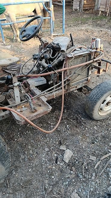 бензиновый мотоблок: Самодельный мини-трактор/мототехника на раме - Компоновка — 3