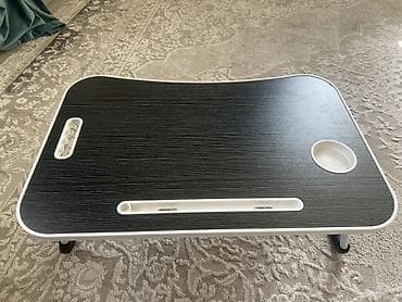 Складной стол для ноутбука, цвет - Черный