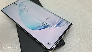 iphone xc max: Samsung Note 10 5G, Б/у, 256 ГБ, цвет - Голубой — 4