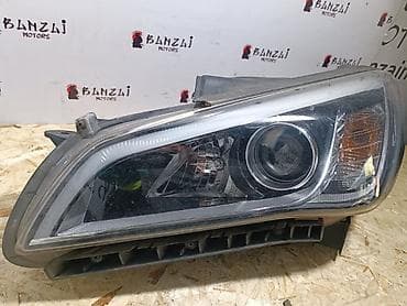 Сальники: Передняя левая фара Hyundai 2016 г., Б/у, Оригинал — 5