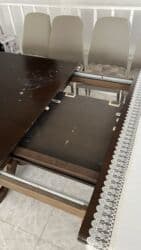 чемодан для инструмента: Стол для зала, Б/у, Складной, Овальная — 5