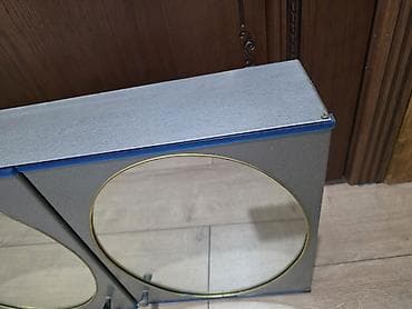 зеркало для ванной бу: Шкаф для ванной, Новый, С зеркалом, Железо — 2